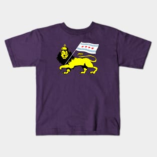 Drum and Bass Chicago Lion Kids T-Shirt